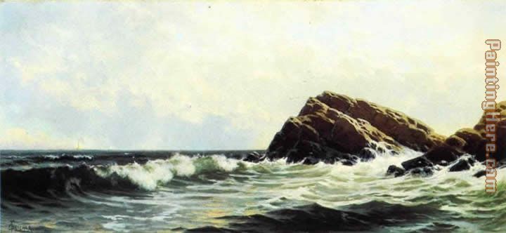 Sailboats at Sea painting - Alfred Thompson Bricher Sailboats at Sea art painting